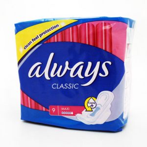 Always Towels Maxi 9s x 8