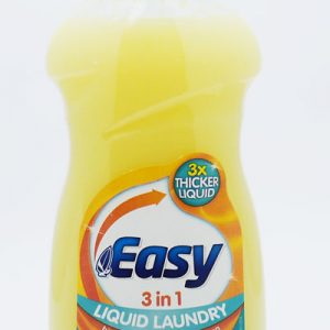 Easy Laundry Liquid 3 in 1 (Yellow) 750ml x 8