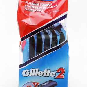 Gillette Blue 2 Razors 5s x 12