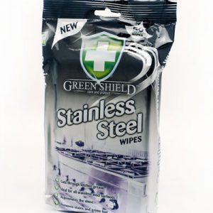 Green Shield Stainless Steel Wipes 80s x 12