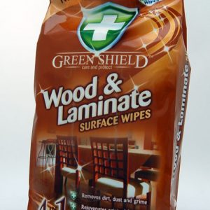 Green Shield Wood & Laminate Wipes 80s x 12
