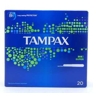 Tampax Super 20s x 8