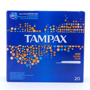 Tampax Super Plus 20s x 8