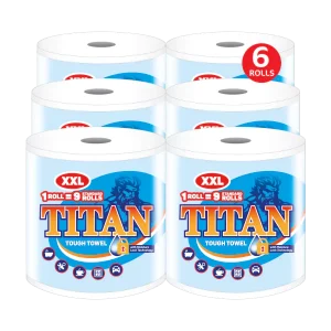 Titan Kitchen Roll XXL x 6