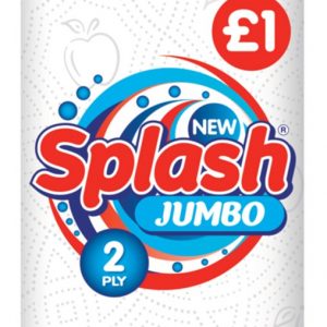 Splash Jumbo Kitchen Roll x 12 (PM £1)