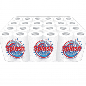 Splash Kitchen Roll 4pk x 6